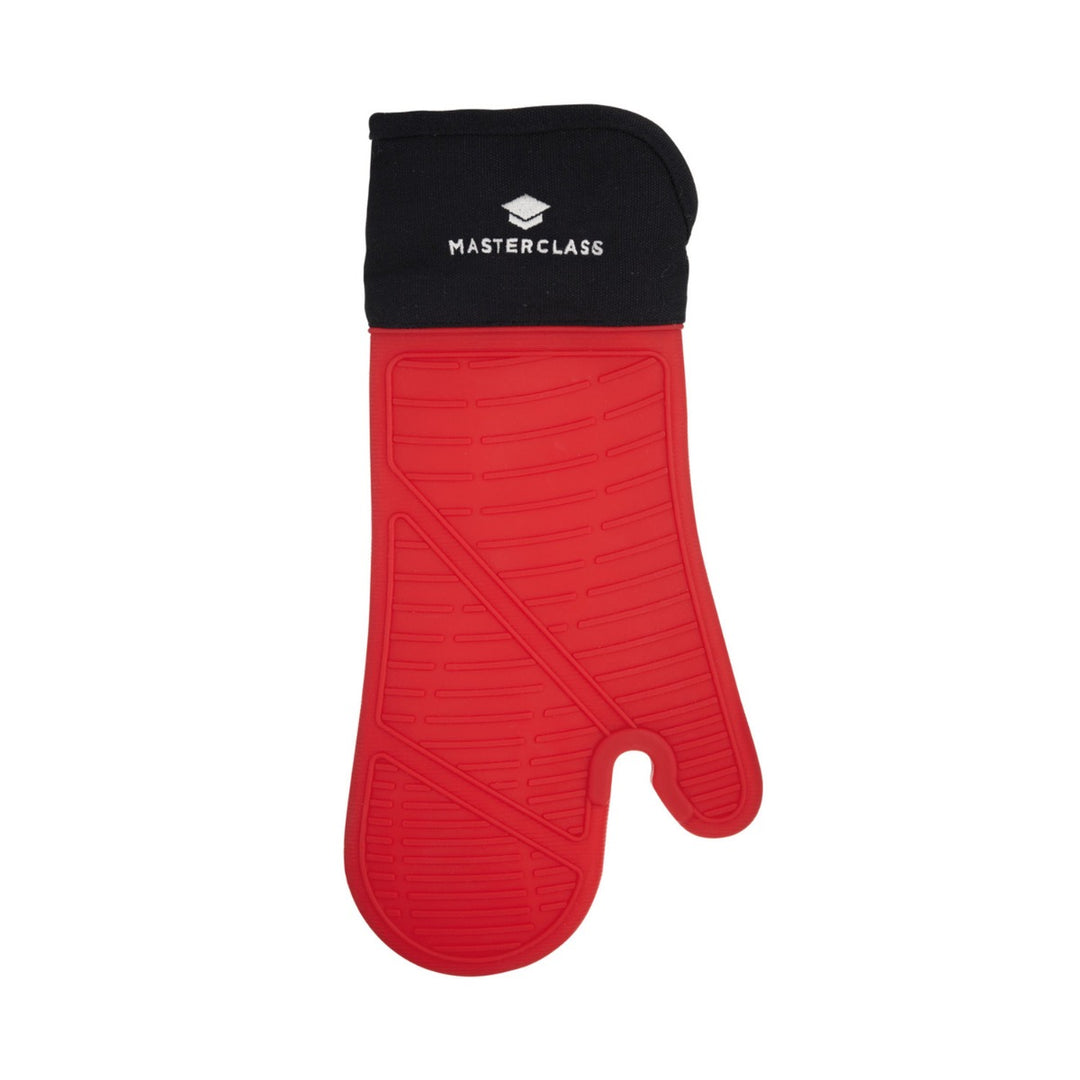 MasterClass Silicone Oven Gauntlet - Red