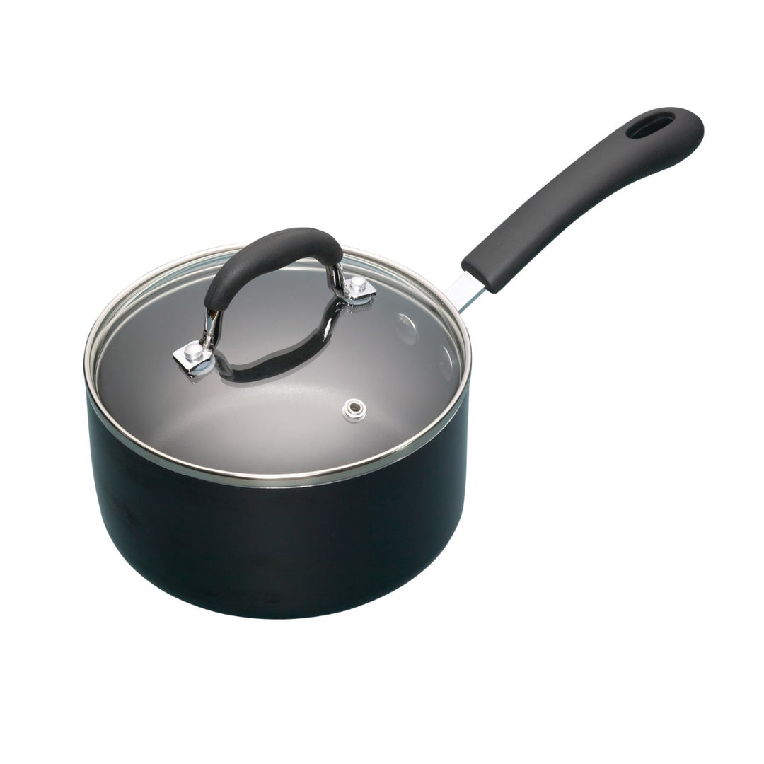 MasterClass Non-Stick Saucepan with Lid - 3 Sizes
