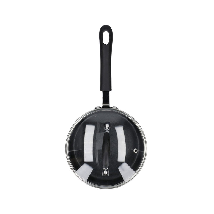 MasterClass Non-Stick Saucepan with Lid - 3 Sizes