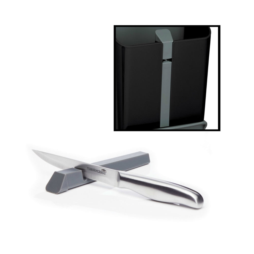  spoon rest and knife sharpener