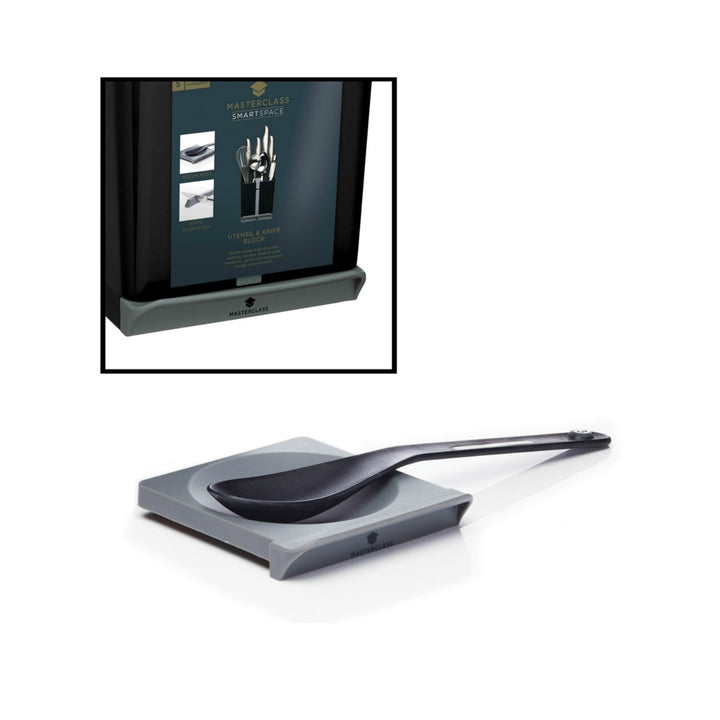 MasterClass Smart Space 4-in-1 Utensils & Knife Block