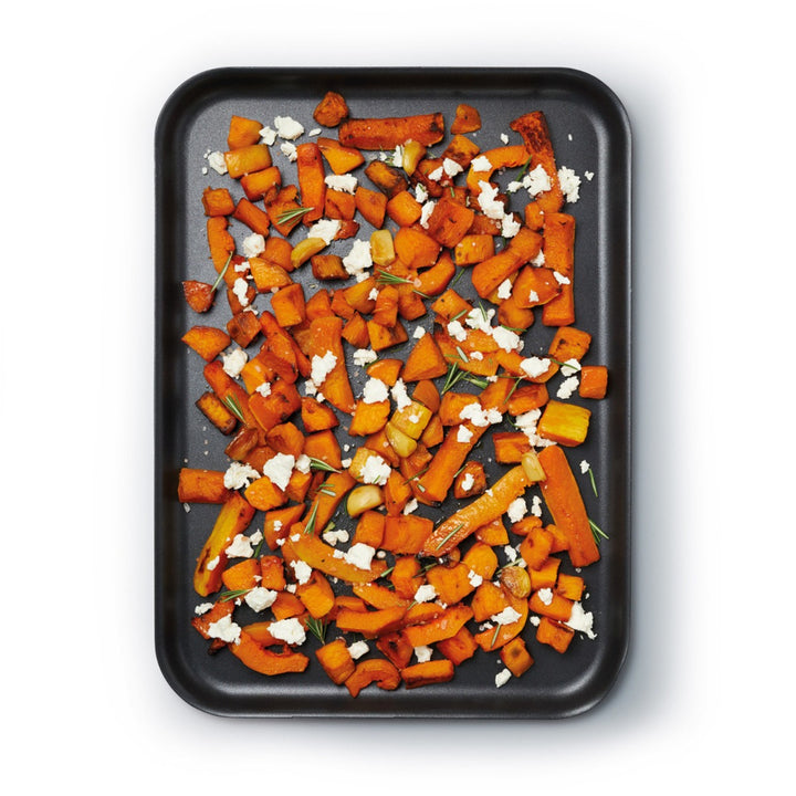 extra strong large baking tray with non stick coating