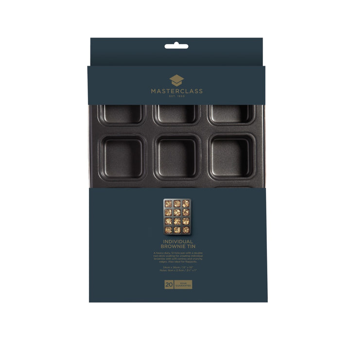 masterclass metal baking tin in cardboard packaging