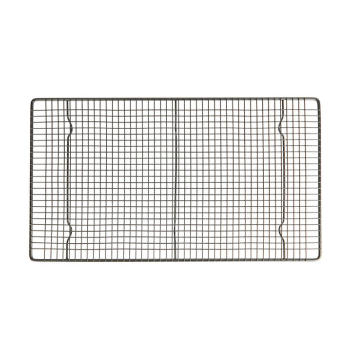 small square metal cake cooling rack