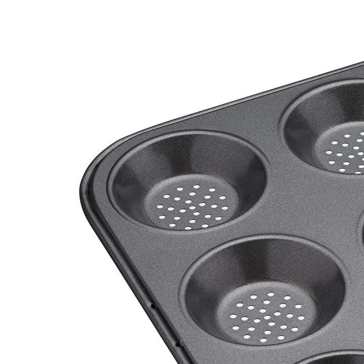 MasterClass Crusty Bake Shallow Baking Tin - 12 Hole