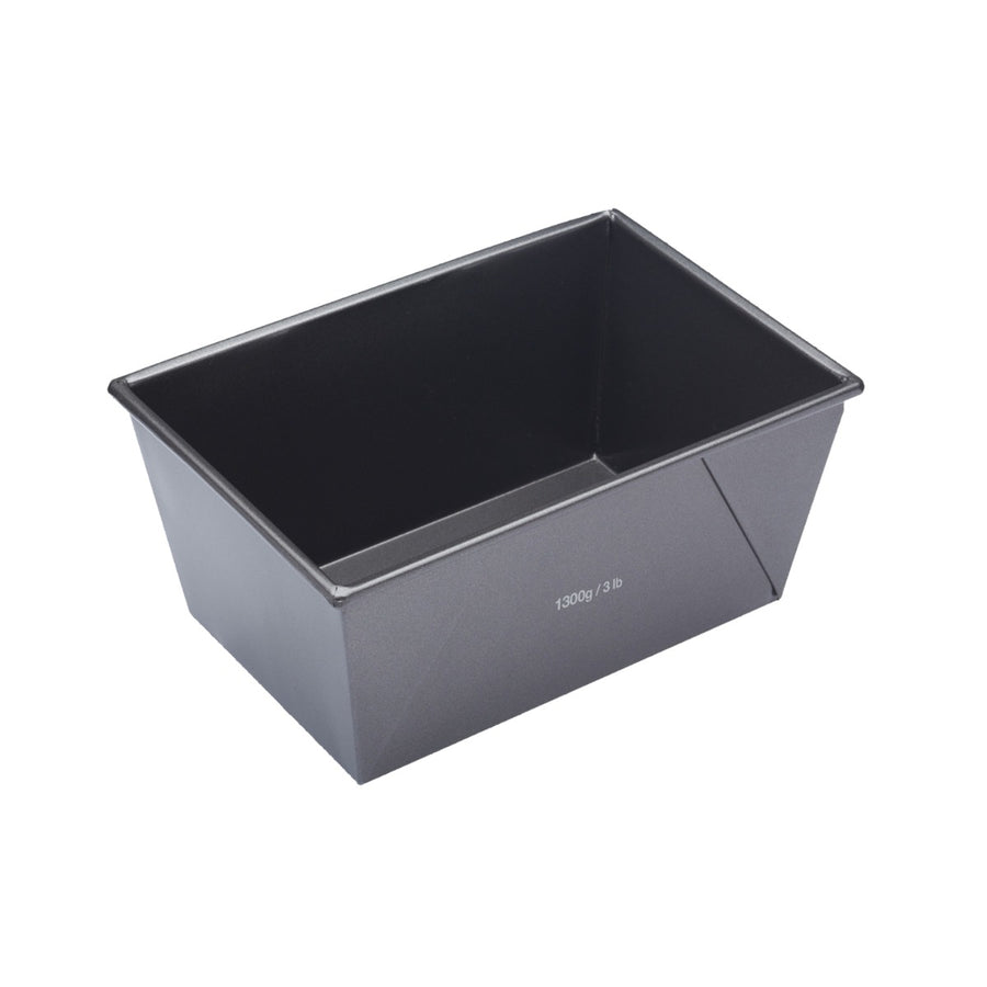 masterclass non stick rectangular loaf baking tin made from carbon steel