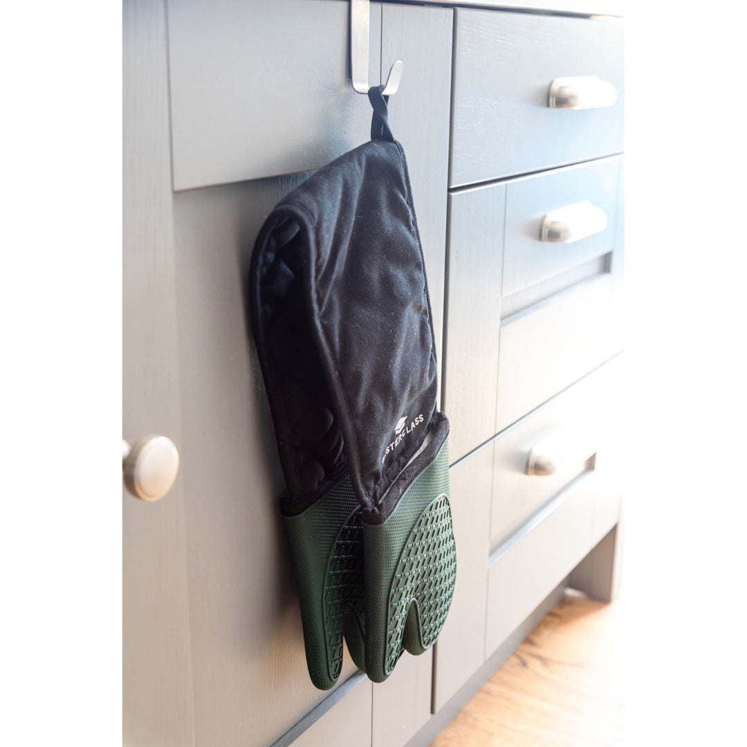 MasterClass Silicone Double Oven Glove - Green