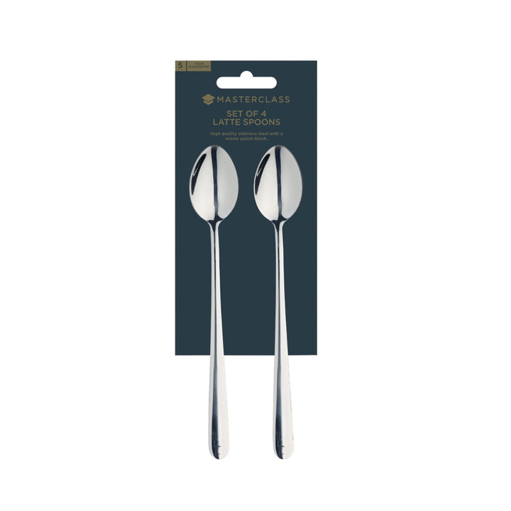 MasterClass Stainless Steel Latte Spoons