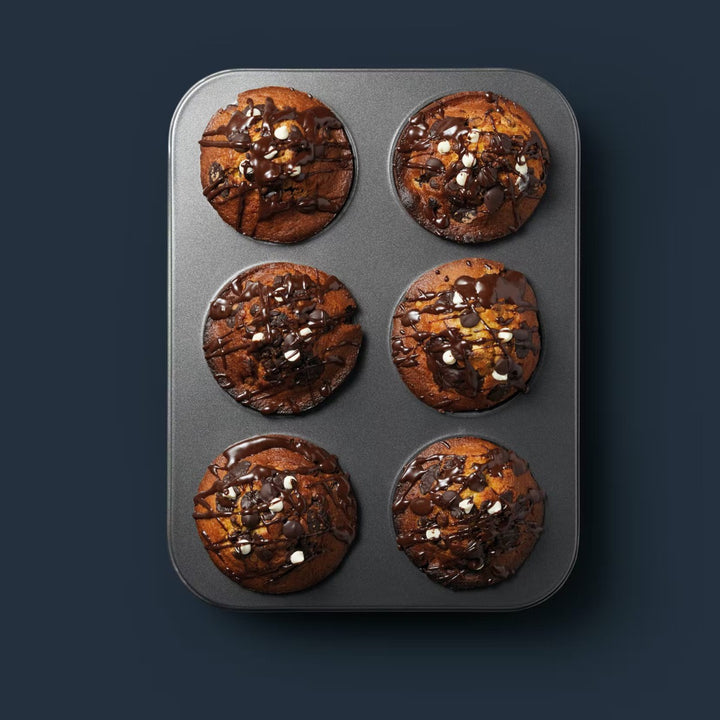 MasterClass Non-Stick American Muffin Pan - 6 Hole