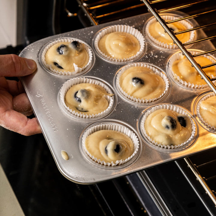 MasterClass Recycled Aluminium Muffin Tin - 9 Hole
