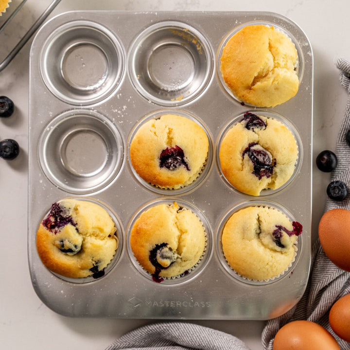 MasterClass Recycled Aluminium Muffin Tin - 9 Hole