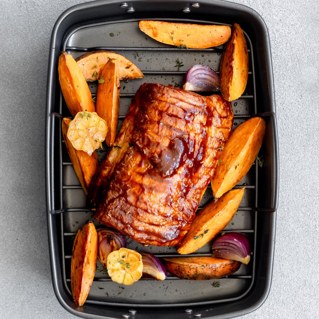 MasterClass Roasting Pan with Removable Rack