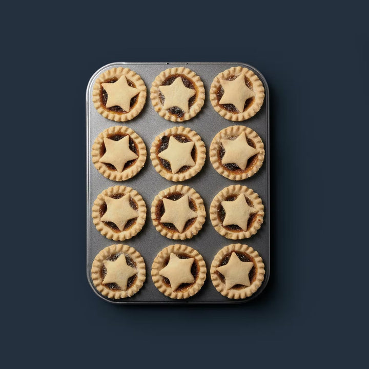 MasterClass Non-Stick Shallow Baking Pan - 12 Hole