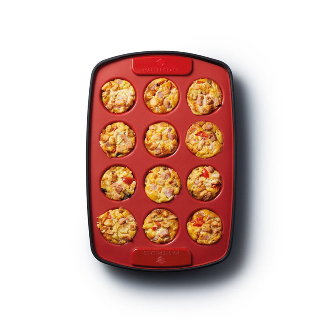MasterClass Smart Silicone Baking Pan - 12 Hole
