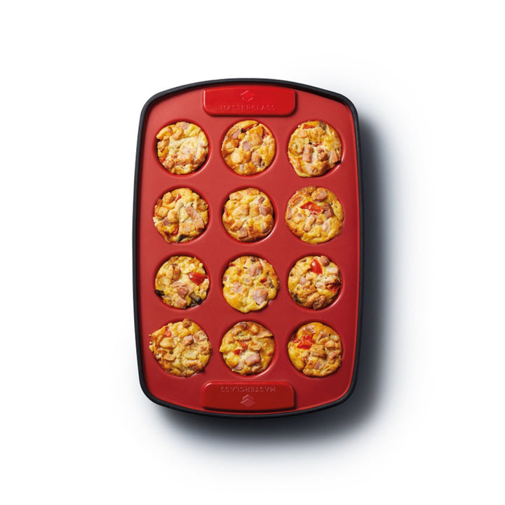 MasterClass Smart Silicone Baking Pan - 12 Hole