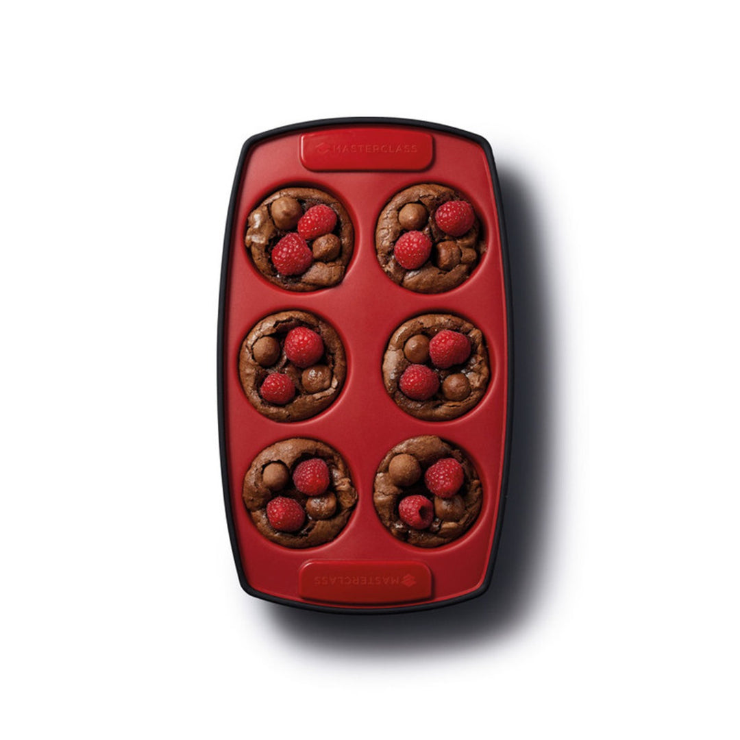 MasterClass Smart Silicone Baking Pan - 6 Hole