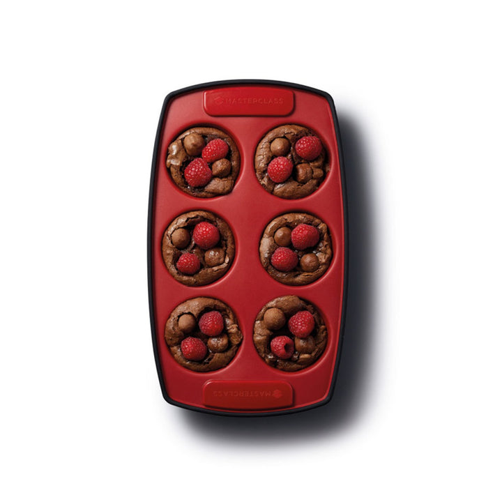 MasterClass Smart Silicone Baking Pan - 6 Hole