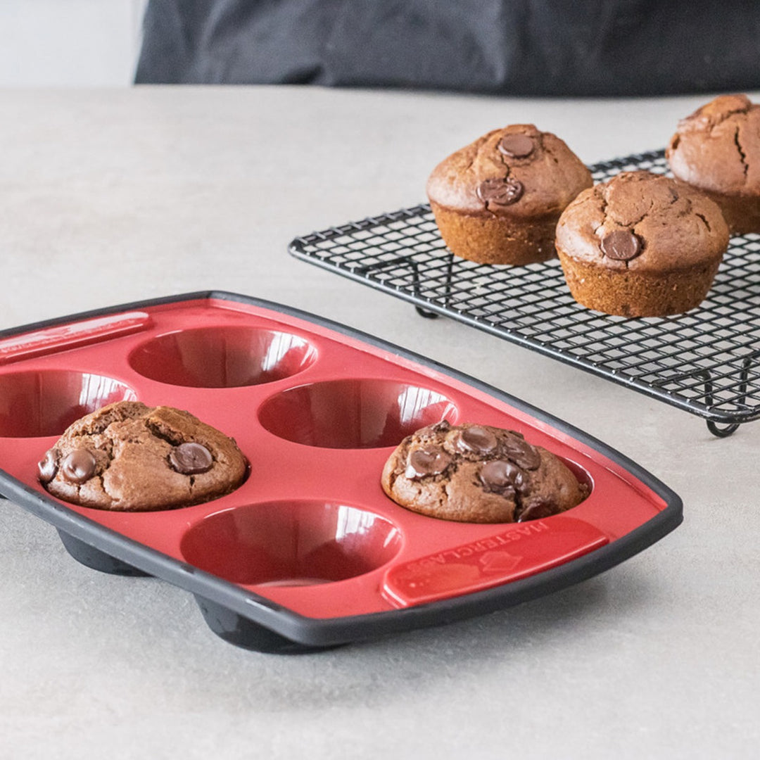 MasterClass Smart Silicone Baking Pan - 6 Hole