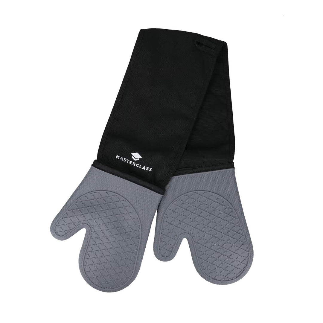 MasterClass Silicone Double Oven Glove - Grey