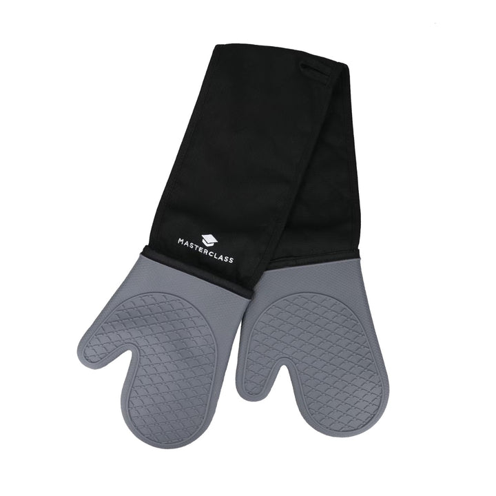 MasterClass Silicone Double Oven Glove - Grey