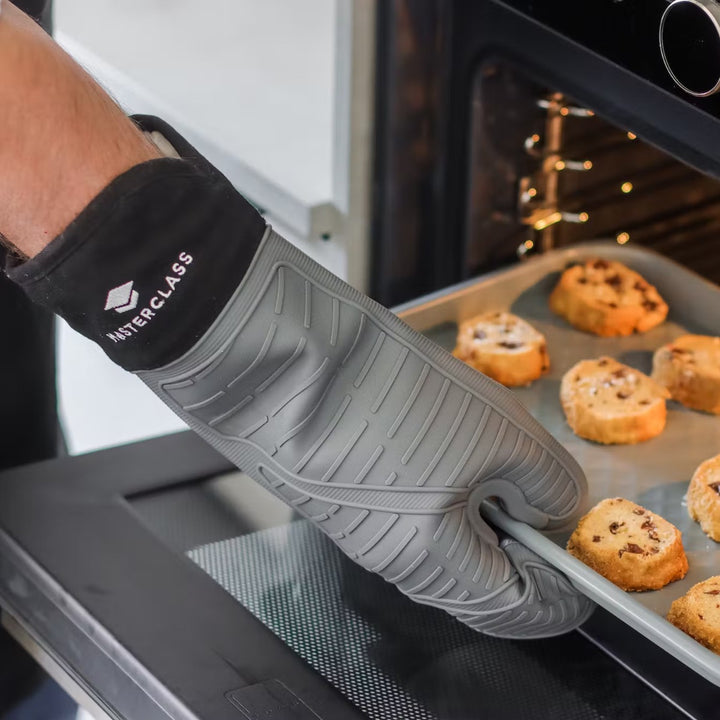 MasterClass Silicone Oven Gauntlet - Grey