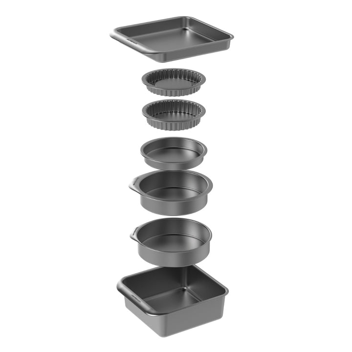 MasterClass Smart Space Stacking 7 Piece Baking & Pastry Set