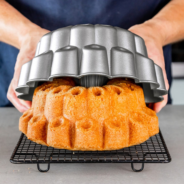 MasterClass Non-Stick Decorative Tiered Cake Tin