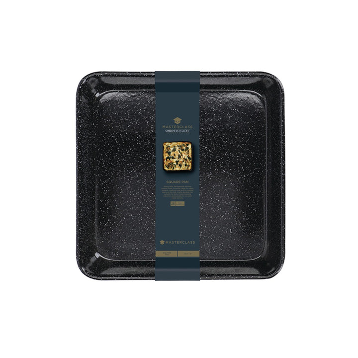 MasterClass Vitreous Enamel Square Pan