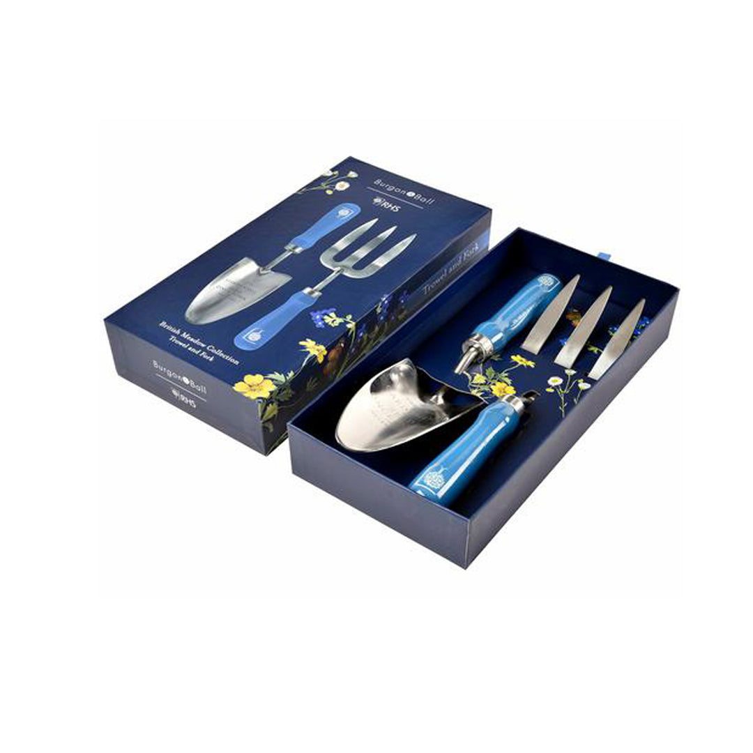 Burgon & Ball British Meadow Trowel & Fork Set