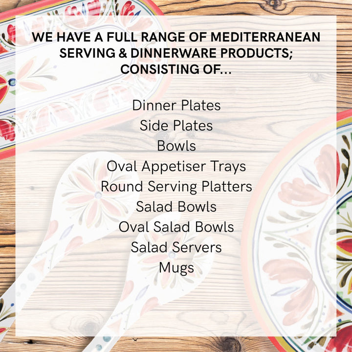 Mediterranean Melamine Mugs