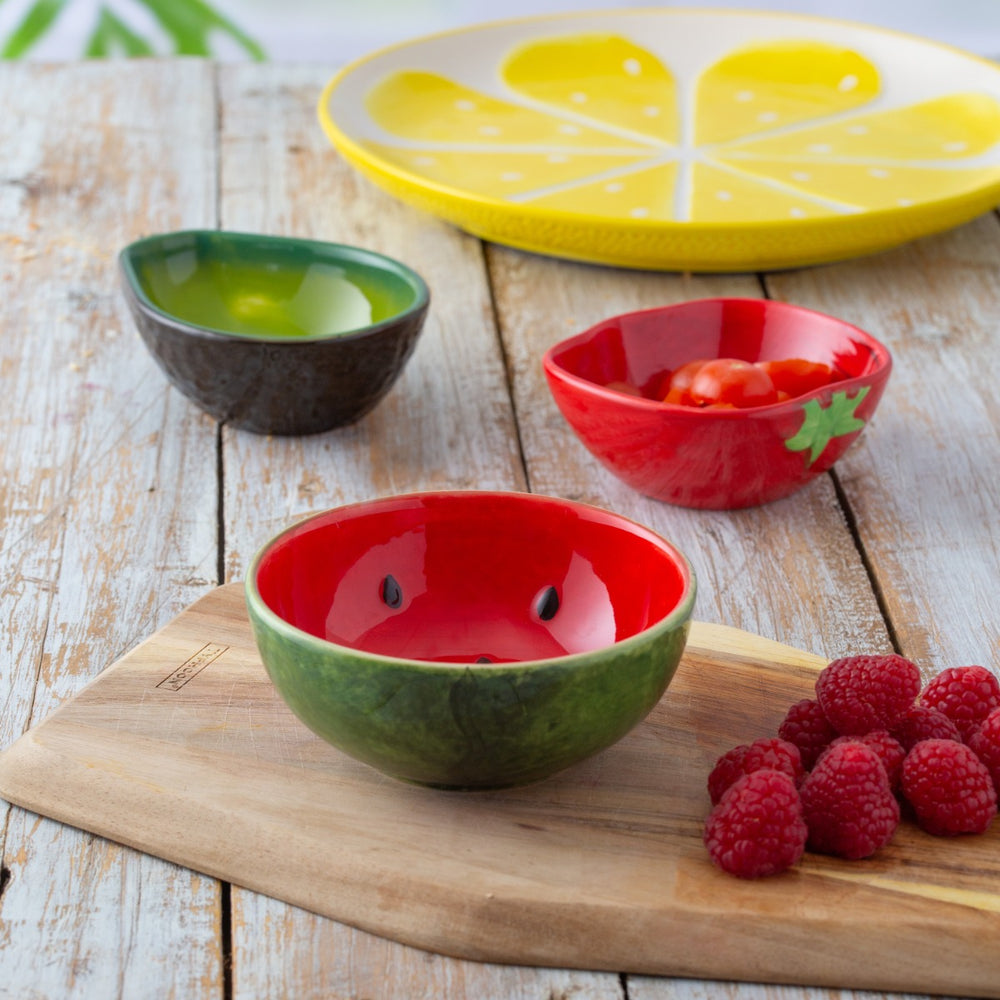  designed like red and green watermelon slice