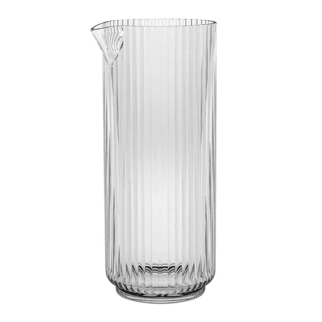 Mesa Acrylic Ribbed Drinks Pitcher - Clear