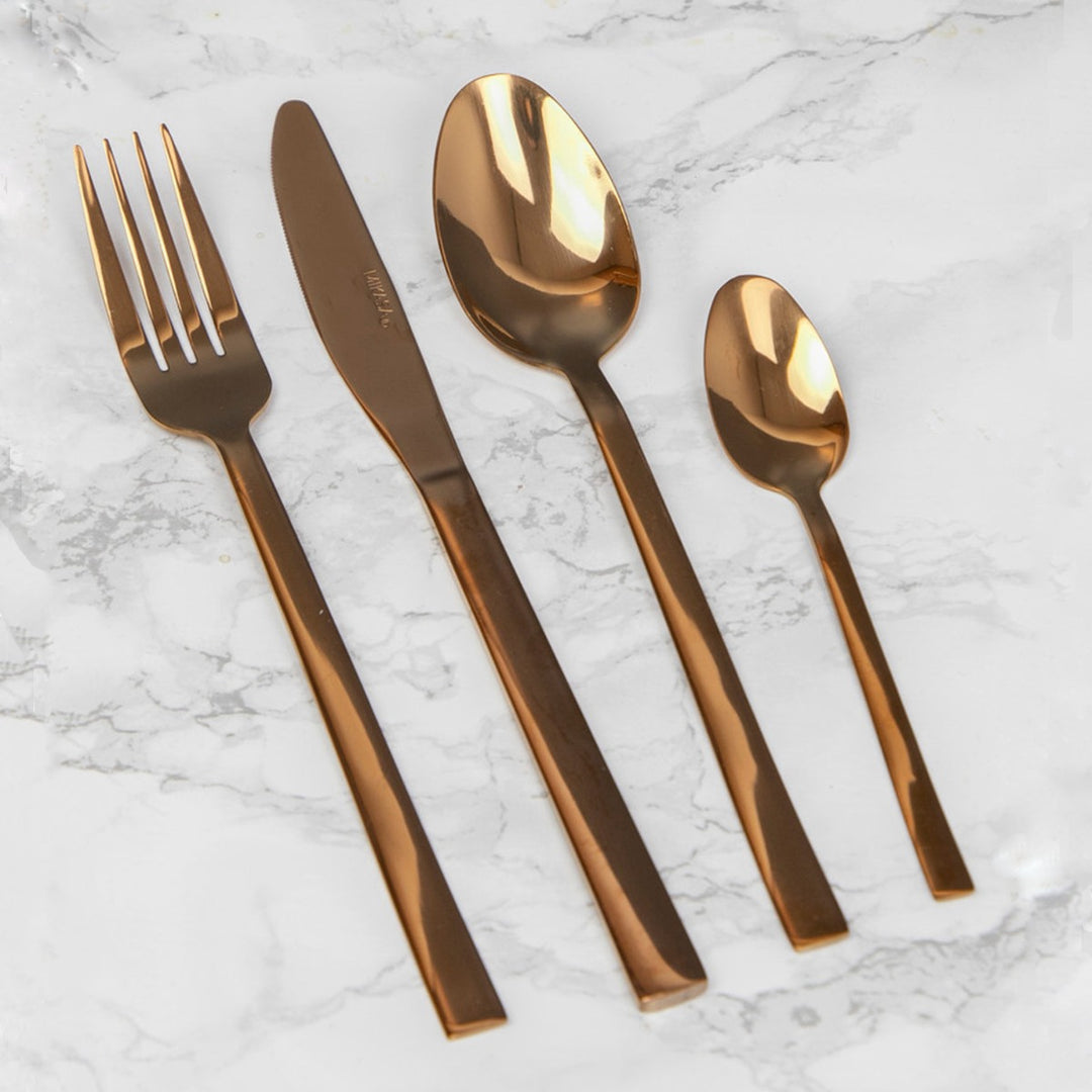 Mikasa Diseno Copper Cutlery Set - 16 Piece