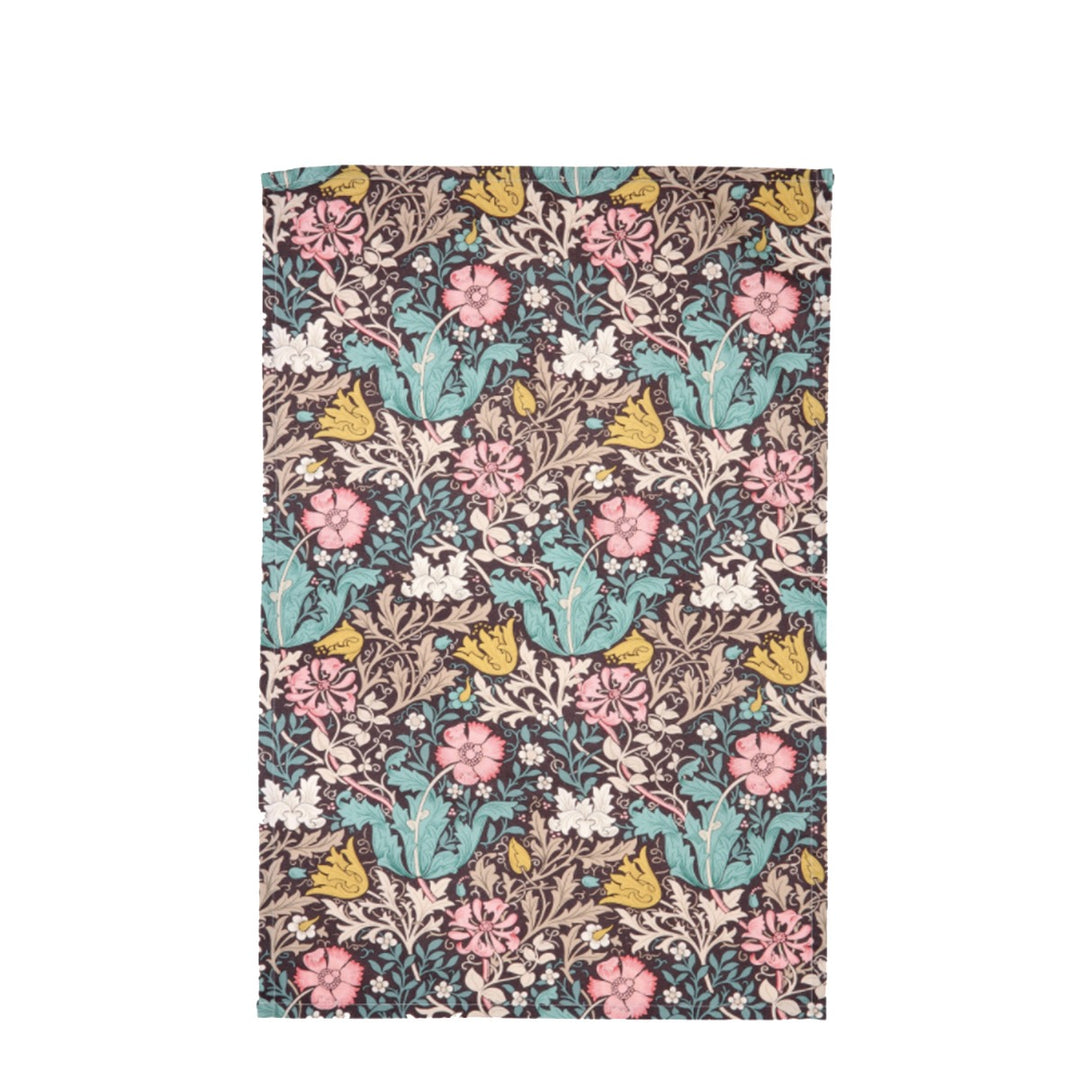 Morris & Co Compton Tea Towels Set - Jewel