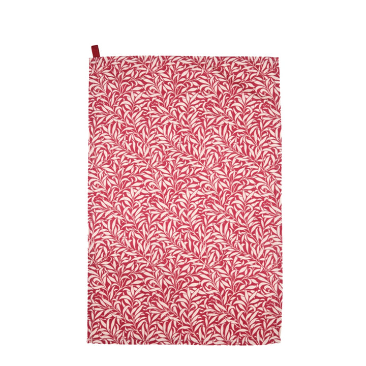 Morris & Co Snakeshead Tea Towels Set - Claret