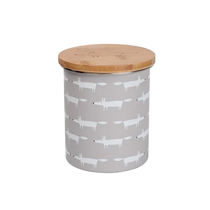 Scion Mr Fox Grey Small Storage Jar - 2 designs