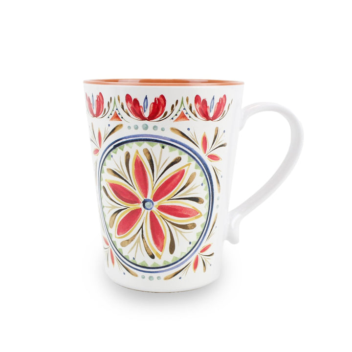 Mediterranean Melamine Dinnerware Set with Mugs