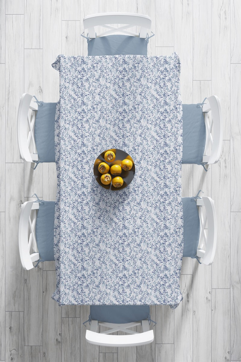 Le Chateau Wipe Clean Tablecloth - Blue Botany