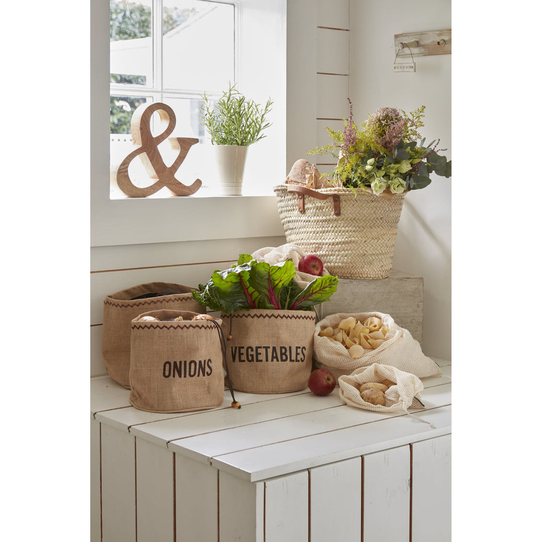 Natural Elements Eco-Friendly Jute Sack - Potatoes