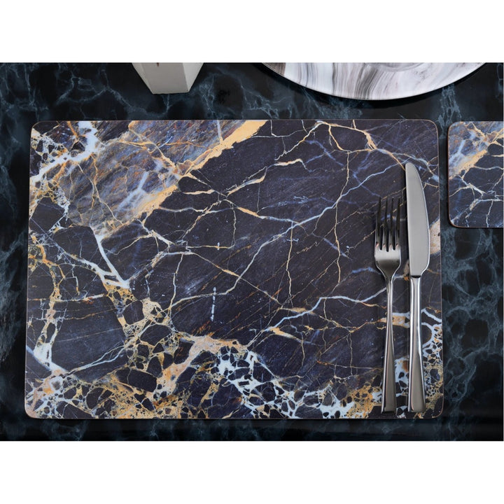 Creative Tops Navy Marble Large Placemats