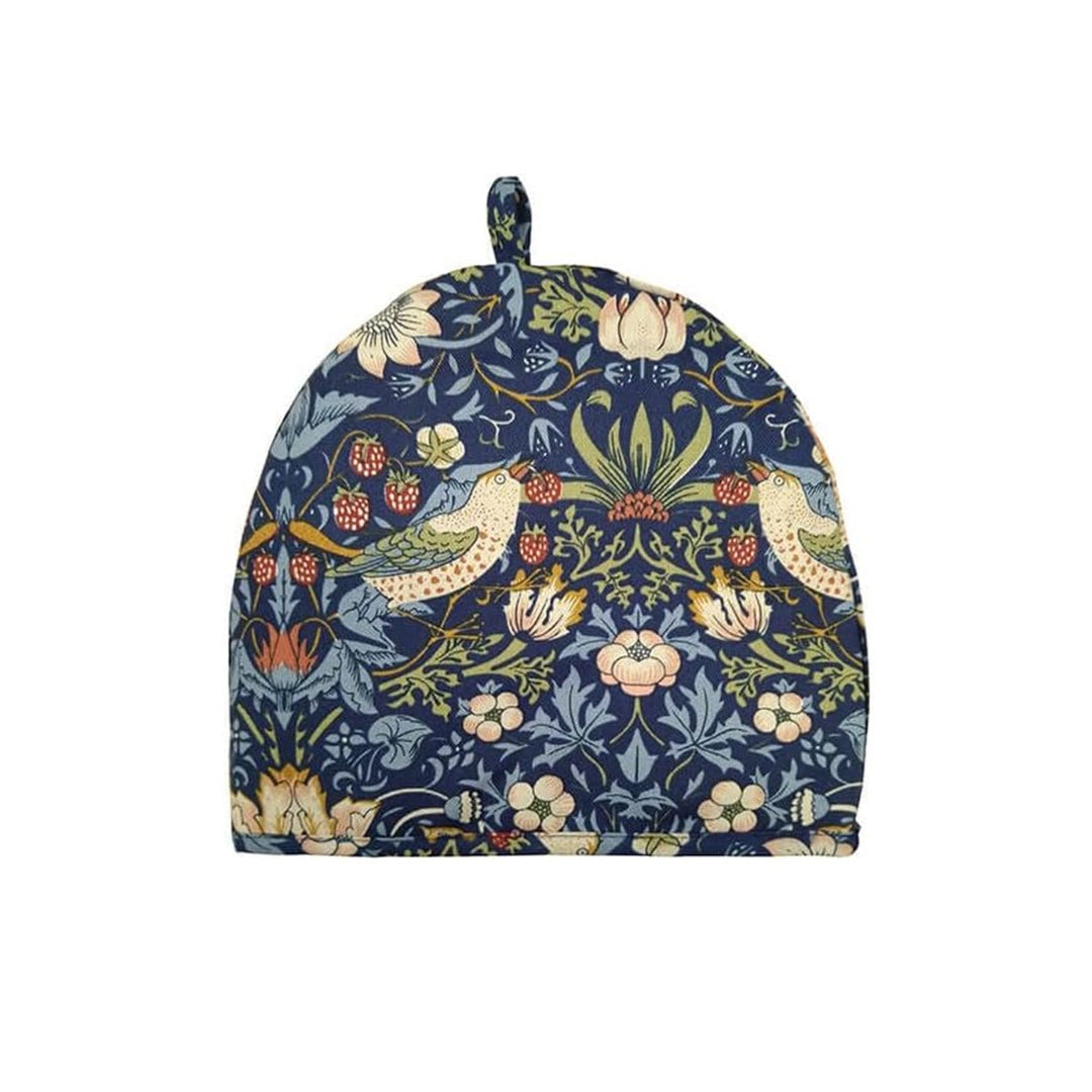 Le Chateau William Morris Strawberry Thief 'Tea-for-One' Tea Cosy - Navy