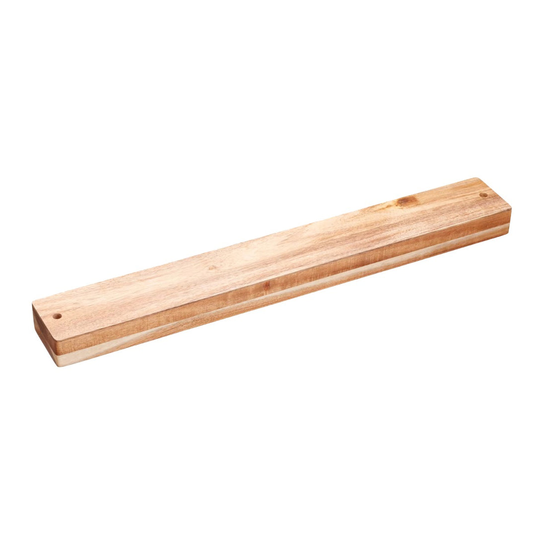 Natural Elements Acacia Wood Magnetic Knife Holder