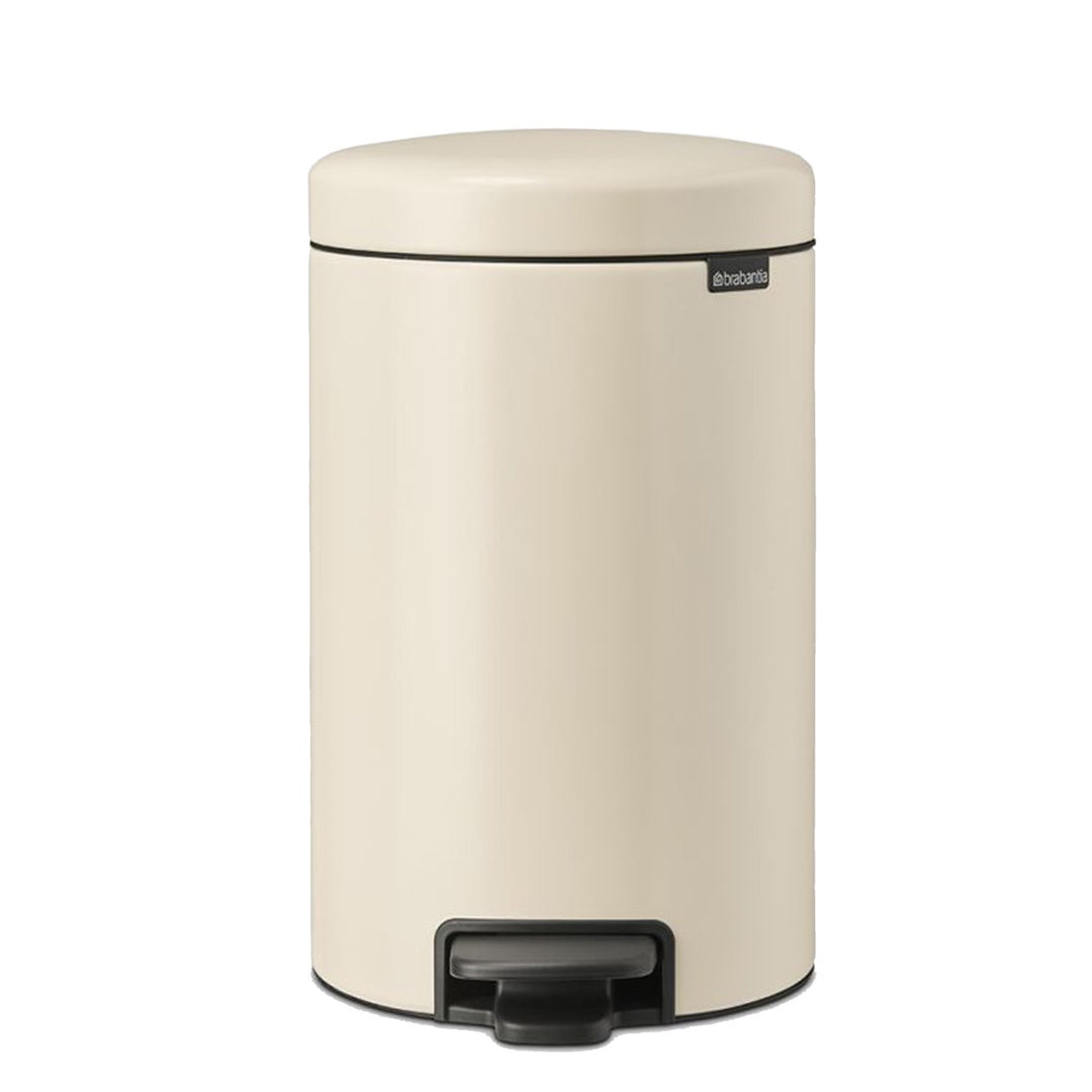Brabantia NewIcon Soft Beige Pedal Bin - 12L Size