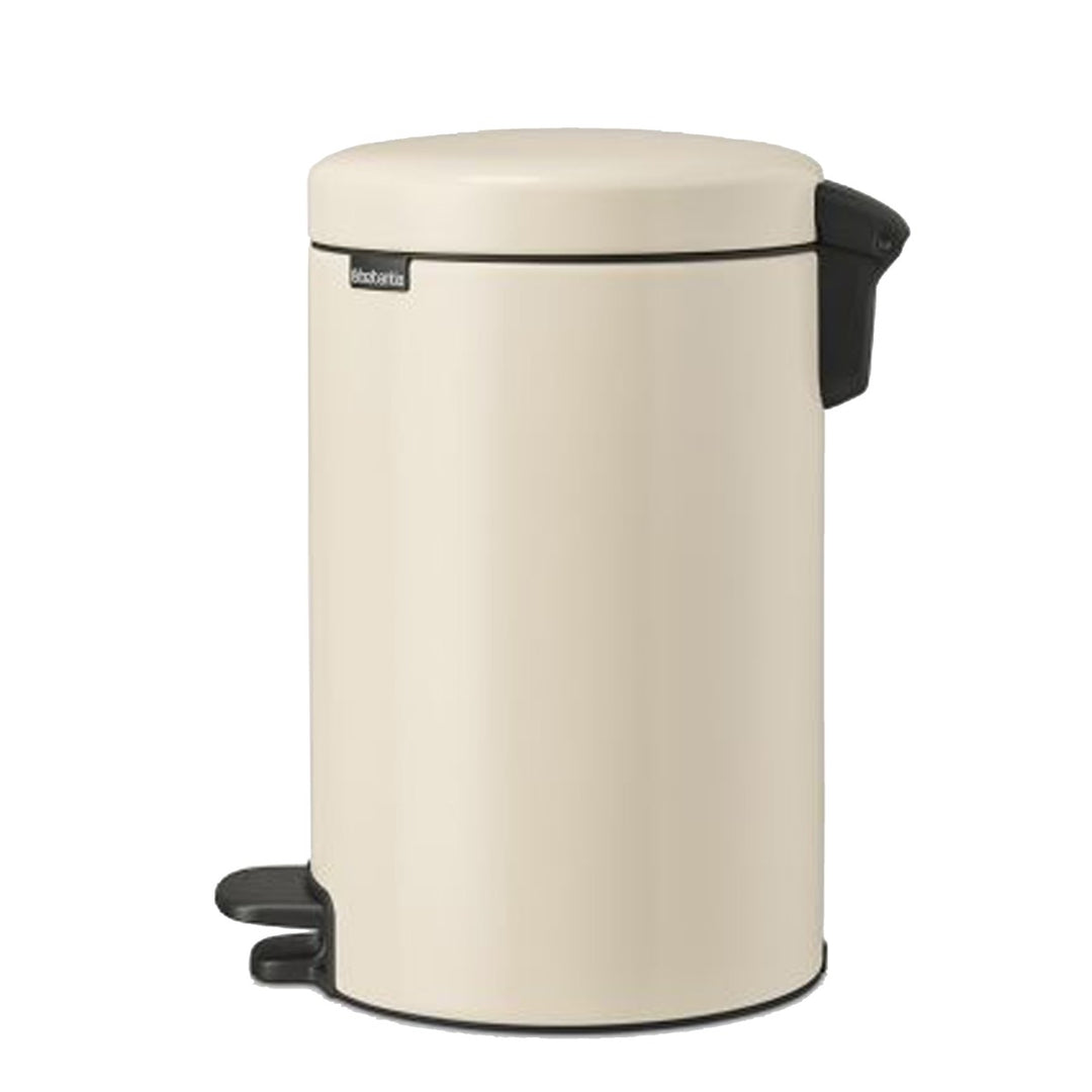 Brabantia NewIcon Soft Beige Pedal Bin - 12L Size