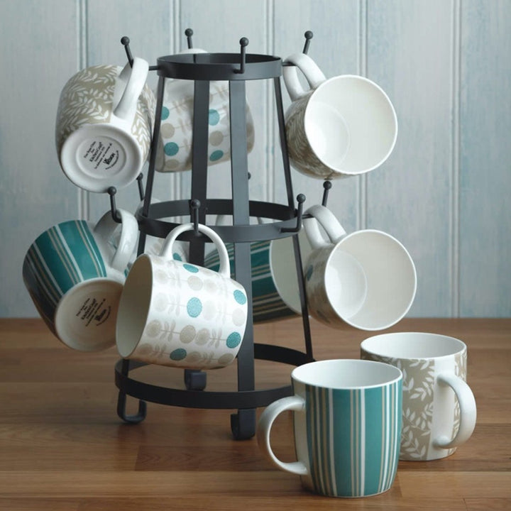 Living Nostalgia 10 Hook Mug Tree