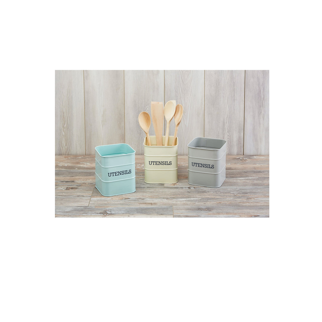 Living Nostalgia French Grey Utensil Pot