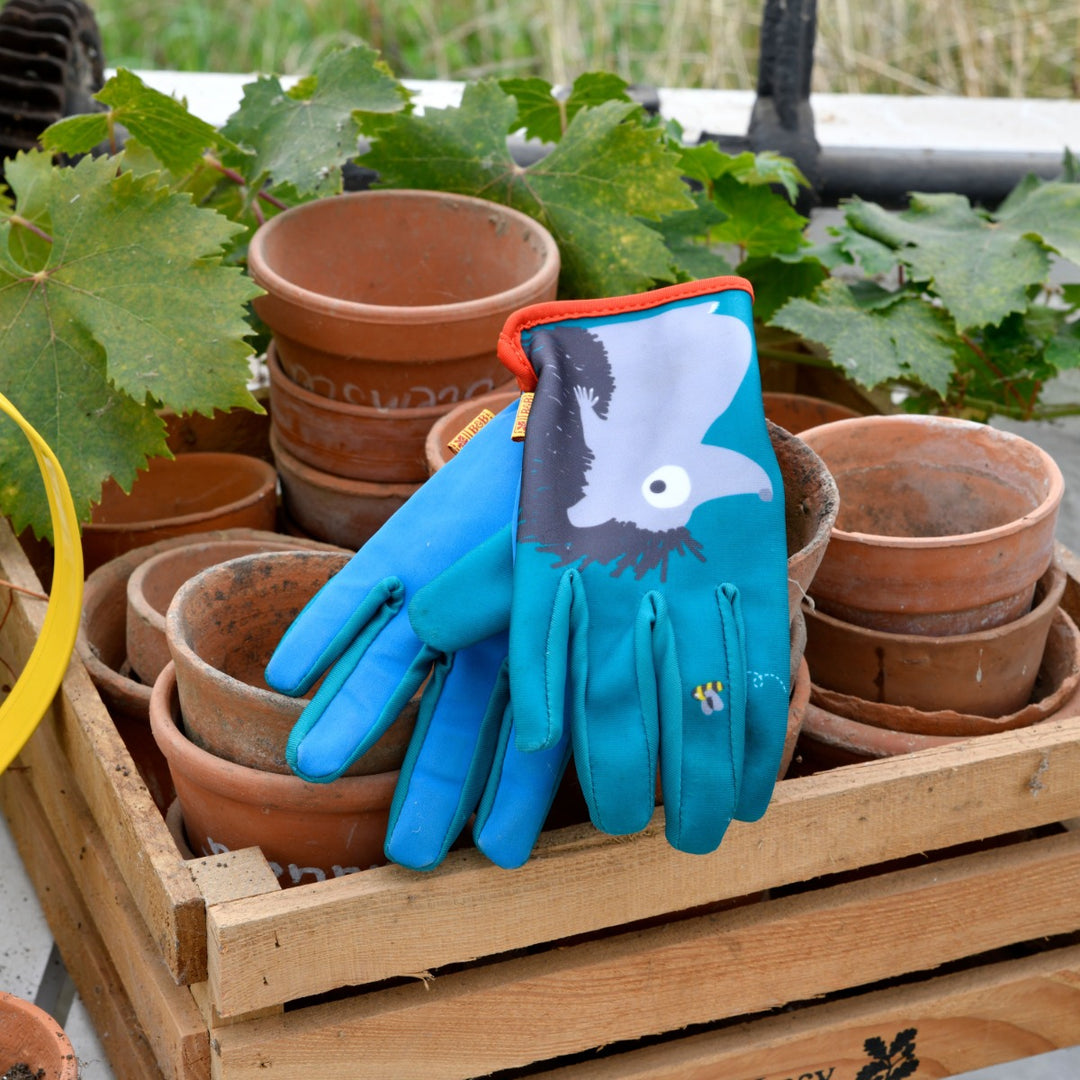 Burgon & Ball National Trust Kids Gloves - Hedgehog