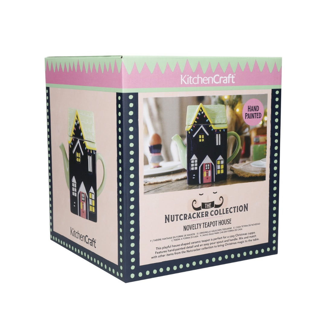 KitchenCraft Nutcracker Novelty Teapot House