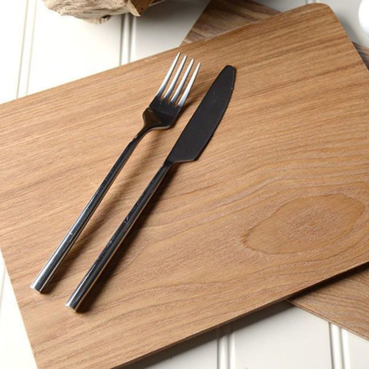 Creative Tops Brown Natural Oak Veneer Placemats