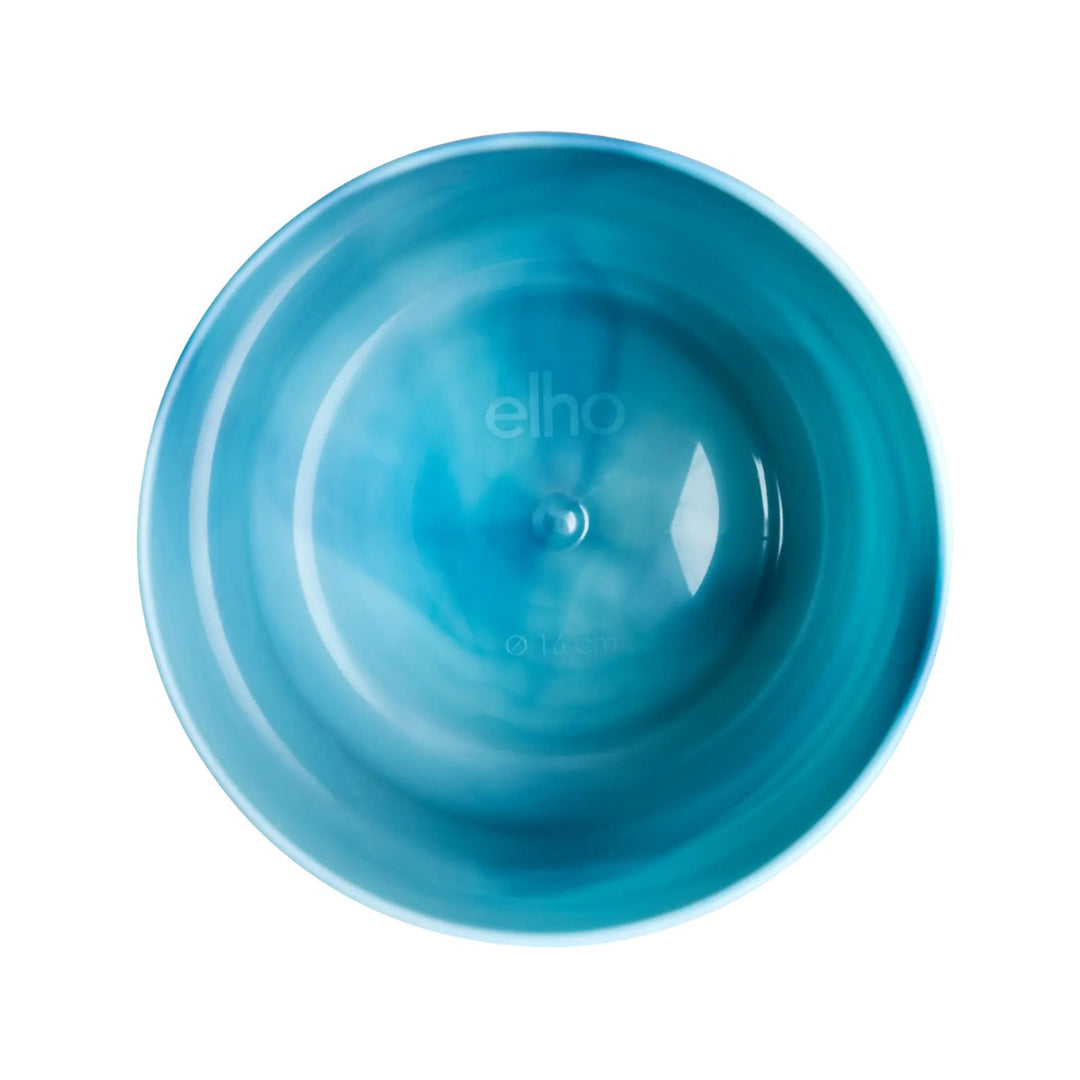 Elho Ocean Collection Recycled Plastic Plant Pot - Blue